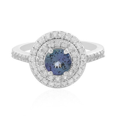 Bague en argent et Tanzanite
