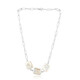 Collier en argent et Perle blanche de culture d'eau douce (TPC)