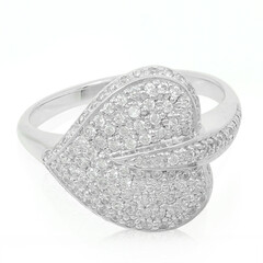 Bague en argent et Zircon