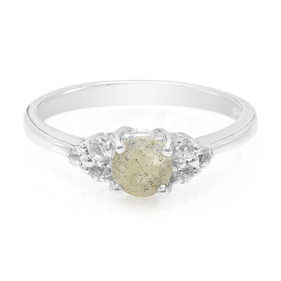 Bague en argent et Spectrolite