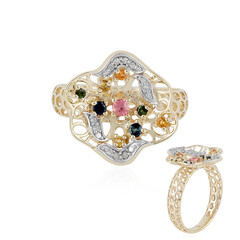 Bague en or et Tourmaline rose (Ornaments by de Melo)
