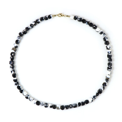Collier en argent et Jaspe zébré