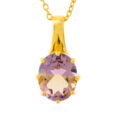 Collier en argent et Amétrine