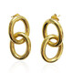 Boucles d'oreilles en argent (M de Luca)