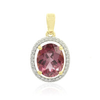 Pendentif en or et Tourmaline rose (Tenner Diniz)