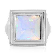 Bague en argent et Opale Welo