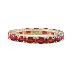 Bague en or et Rubis de Tanzanie