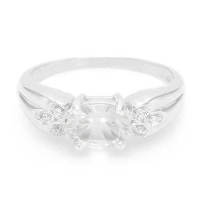 Bague en argent et Pétalite