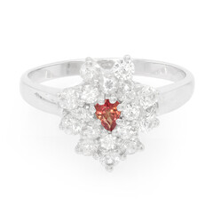 Bague en argent et Rubis de Tanzanie