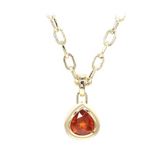 Collier en or et Grenat Spessartite (CIRARI)