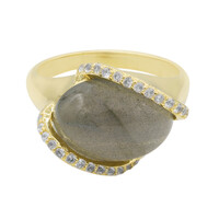 Bague en argent et Labradorite