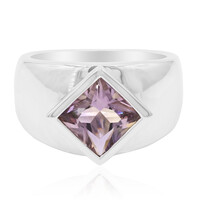 Bague en argent et Amétrine