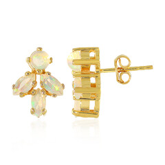 Boucles d'oreilles en argent et Opale Welo