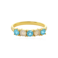 Bague en argent et Opale Welo