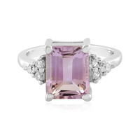 Bague en argent et Amétrine d'Anahi