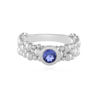 Bague en argent et Tanzanite (de Melo)