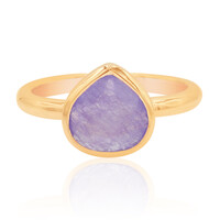 Bague en argent et Jade lavande