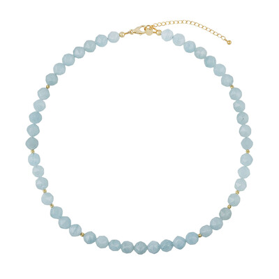 Collier en argent et Aigue-marine du Brésil