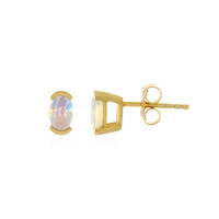 Boucles d'oreilles en argent et Opale Welo