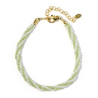 Bracelet en argent et Péridot
