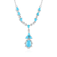 Collier en argent et Turquoise Sleeping Beauty (Faszination Türkis)