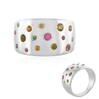 Bague en argent et Tourmaline