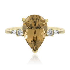 Bague en or et Tourmaline néon du Congo (CIRARI)