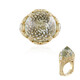 Bague en argent et Améthyste verte (Dallas Prince Designs)