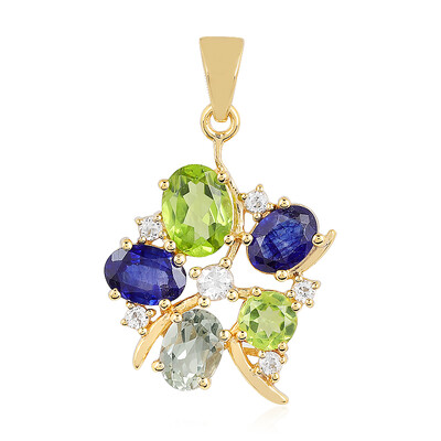 Pendentif en argent et Péridot