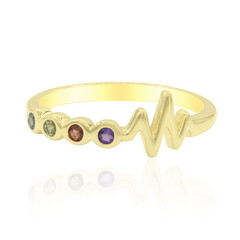 Bague en argent et Topaze bleu Suisse