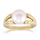 Bague en argent et Perle d'Akoya (TPC)