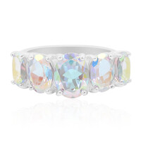 Bague en argent et Topaze Rayon de Lune