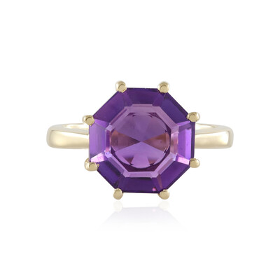 Bague en argent et Améthyste de Zambie