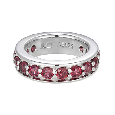 Pendentif en argent et Grenat Rhodolite (MONOSONO COLLECTION)