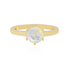 Bague en argent et Opale Welo