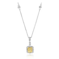 Collier en or et Diamant SI2 jaune (CIRARI)