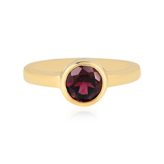 Bague en argent et Grenat Rhodolite