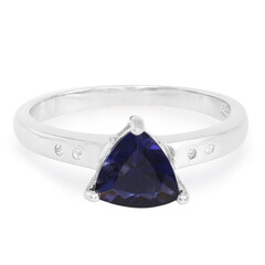 Bague en argent et Iolite d’Orissa