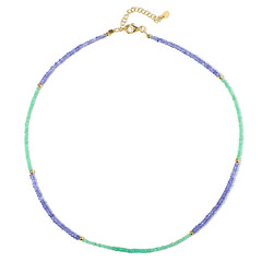 Collier en argent et Emeraude de Colombie