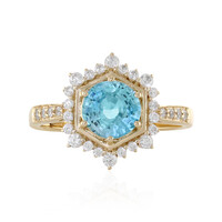 Bague en or et Zircon de Ratanakiri (Adela Gold)