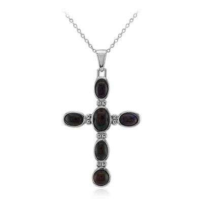 Collier en argent et Opale Mezezo