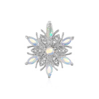 Pendentif en argent et Opale Welo