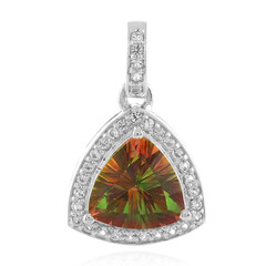 Pendentif en argent et Quartz Toundra