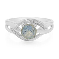 Bague en argent et Spectrolite