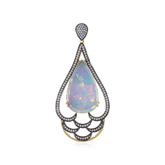 Pendentif en or et Opale Welo (AMAYANI)