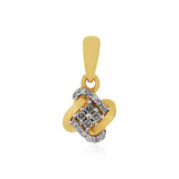Pendentif en argent et Diamant I1 couleur (I)