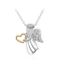 Collier en argent et Diamant I2 (I)