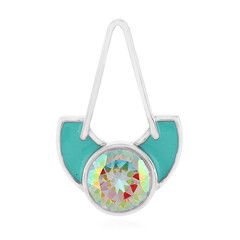 Pendentif en argent et Topaze Rayon de Lune (Juwelo Bauhaus)