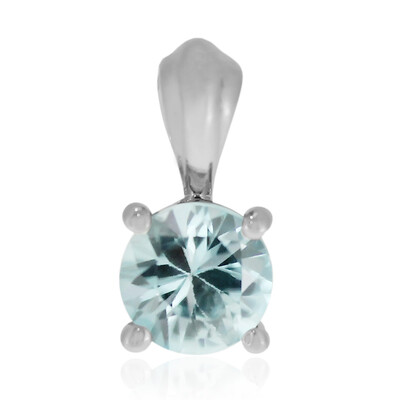 Pendentif en argent et Zircon de Ratanakiri