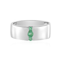 Bague en argent et Emeraude de Russie (de Melo)